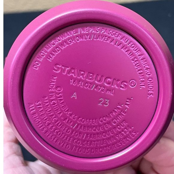 Starbucks ASL American Sign Language ASL Tumbler  16Oz NEW - Picture 7 of 9